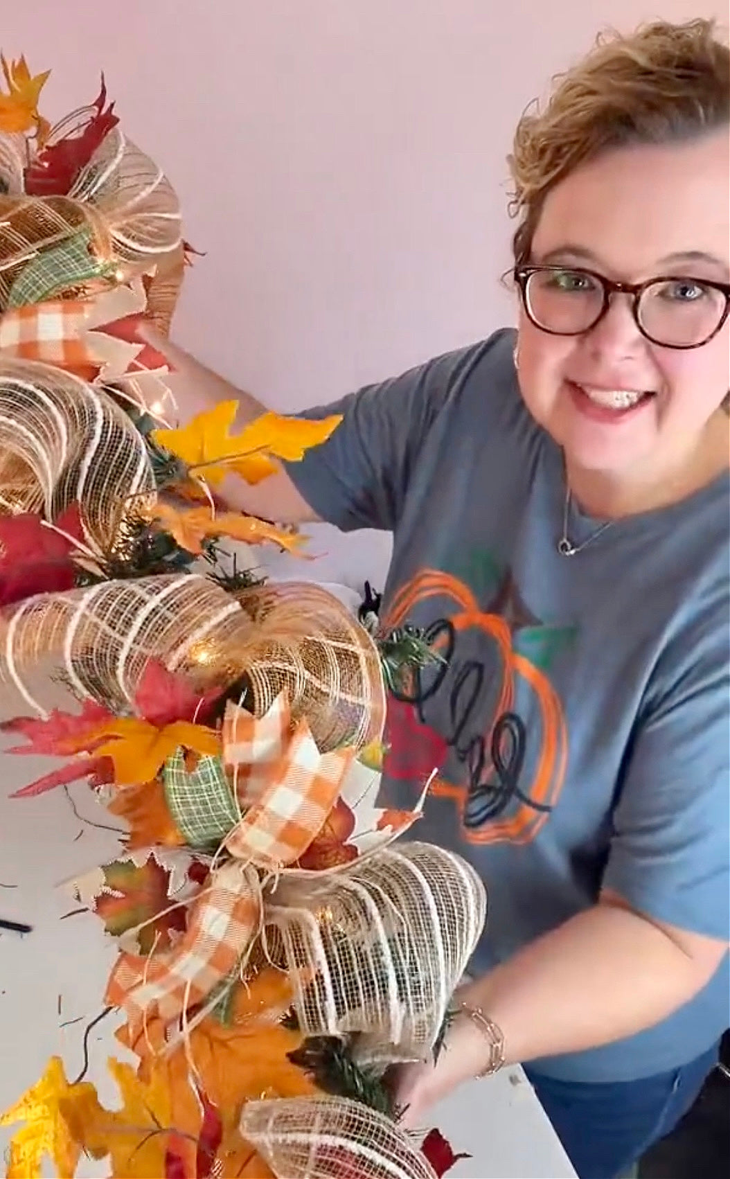 How to make an Easy Fall Garland
